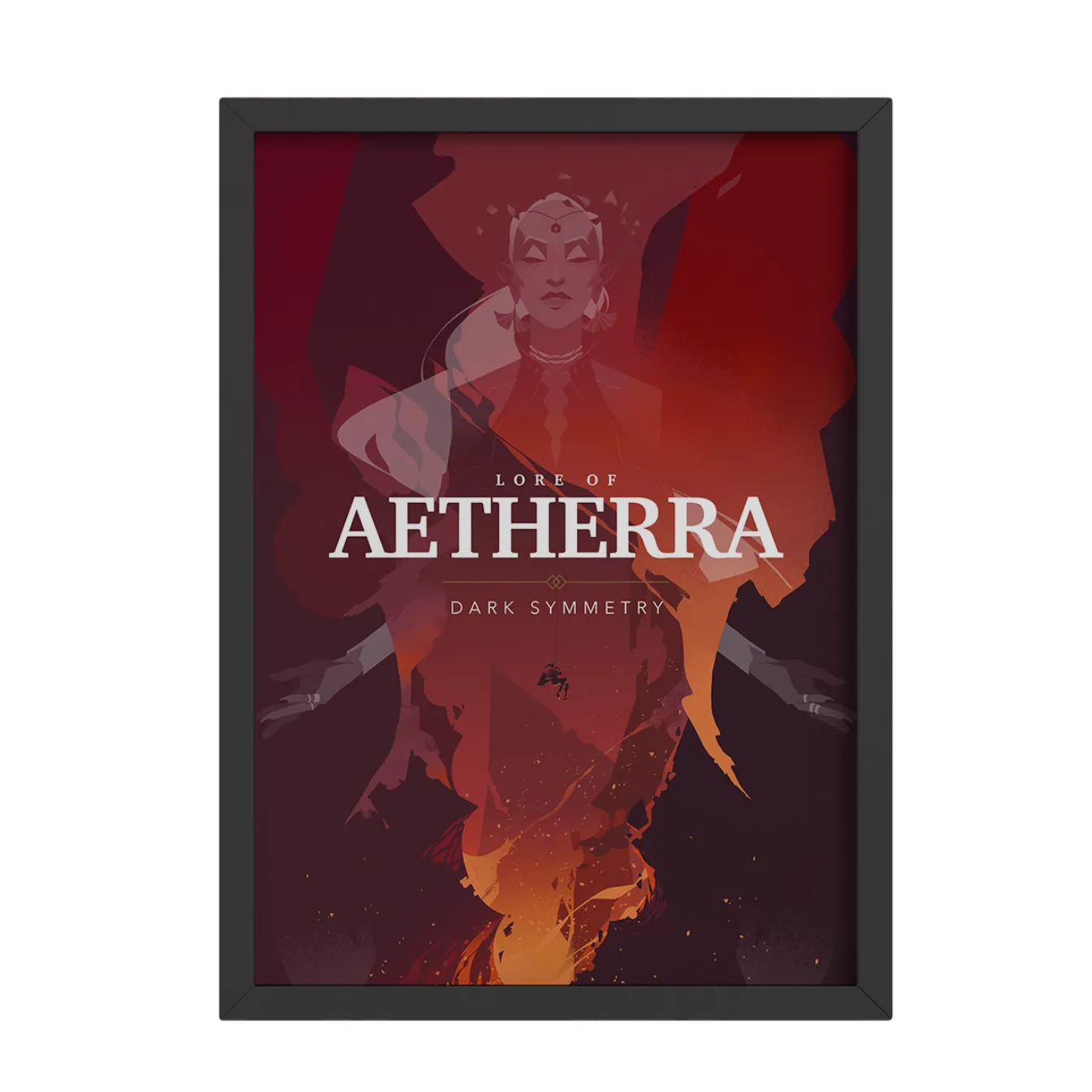 Lore of Aetherra: Dark Symmetry Title Art Poster