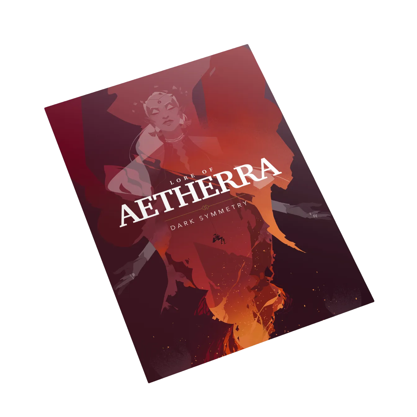 Lore of Aetherra: Dark Symmetry Title Art Poster