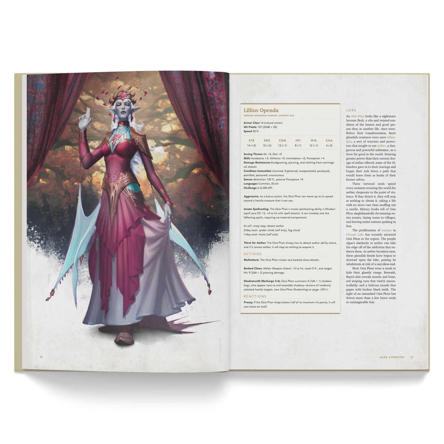 Lore of Aetherra: Dark Symmetry Limited Edition Hardcover