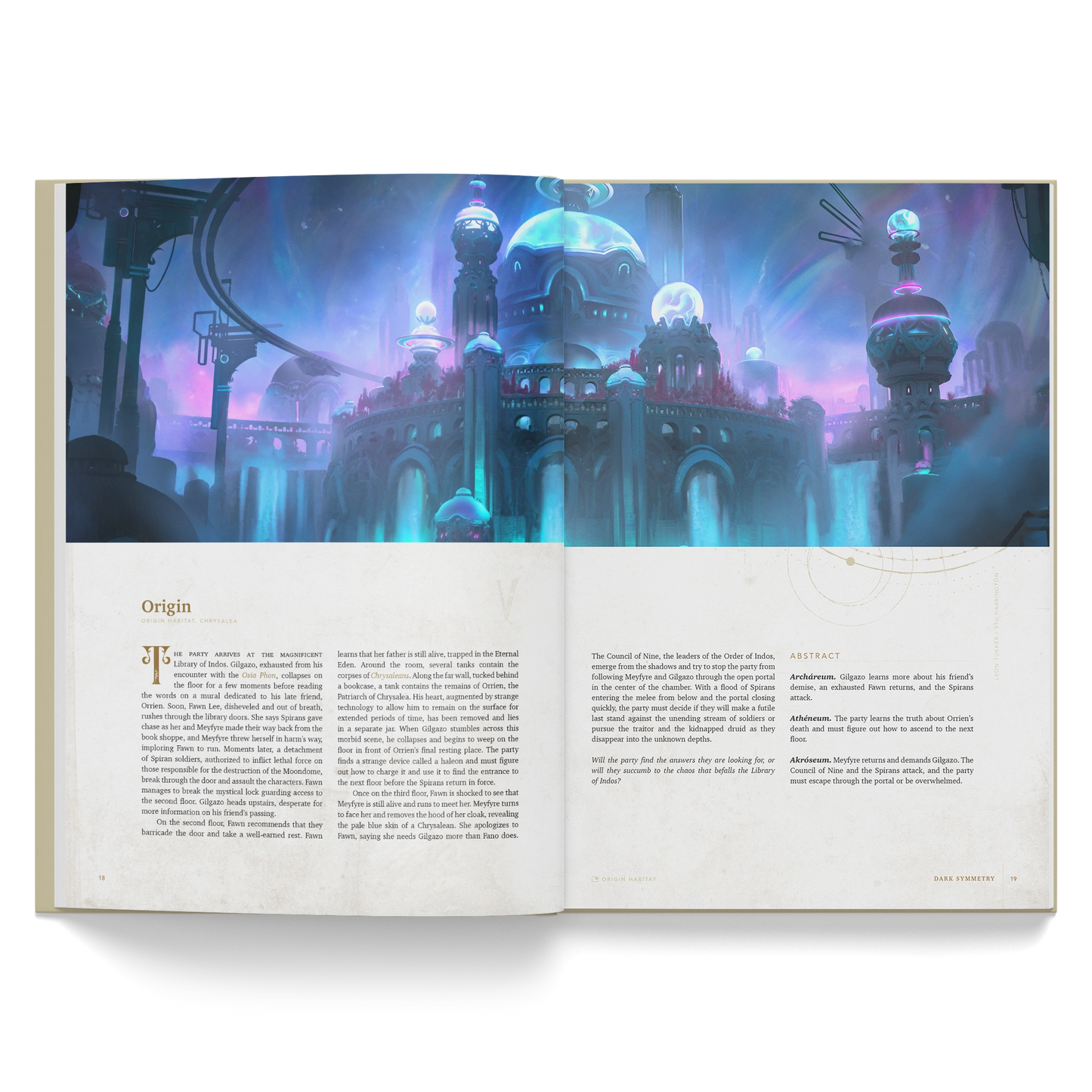 Lore of Aetherra: Dark Symmetry Limited Edition Hardcover