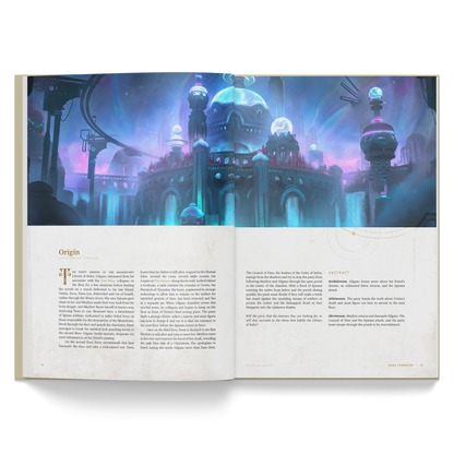 Lore of Aetherra: Dark Symmetry Limited Edition Hardcover