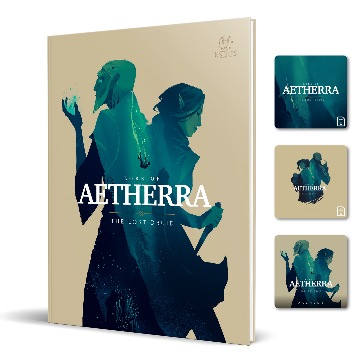 Lore of Aetherra: The Lost Druid + Digital Bundle